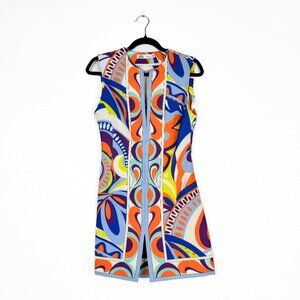Zara Short Multicolored Printed Dress Sz. S